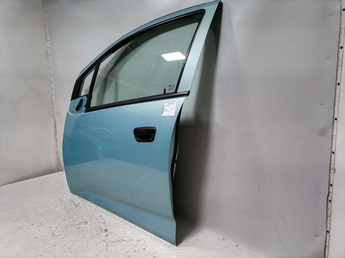 Chevrolet Spark original T&uuml;r vorn links GJS Ice Teal Rohbau Bj.2012